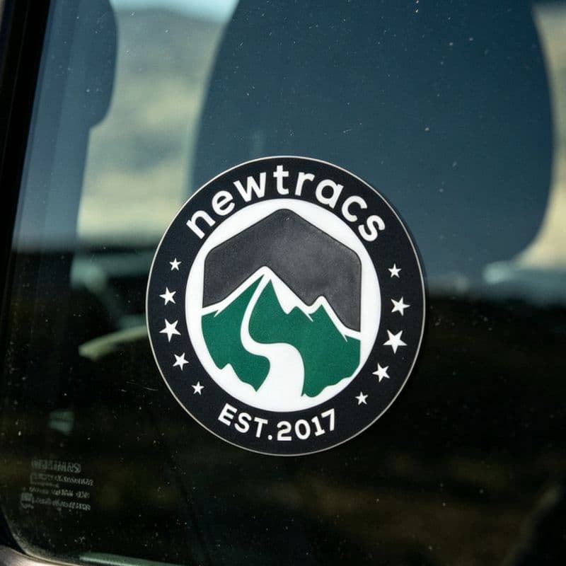 Newtracs Sticker Round